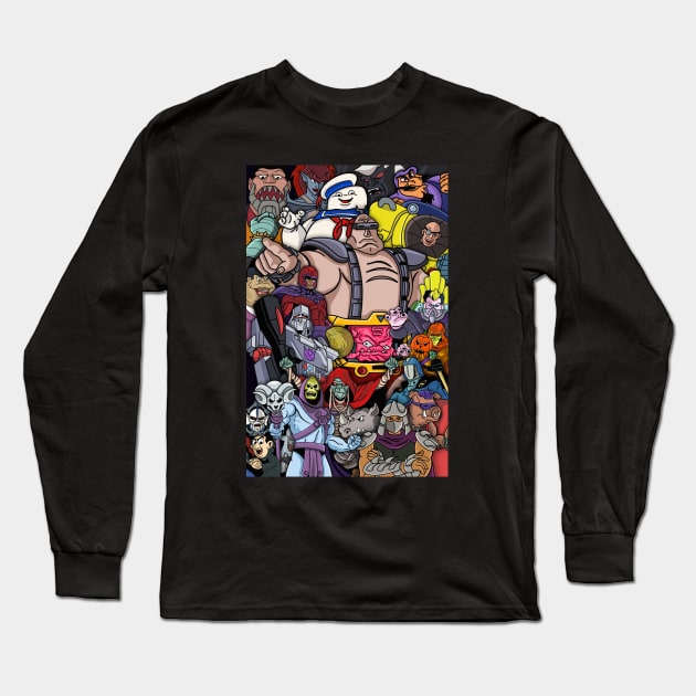 The bad guys Long Sleeve T-Shirt by Shirtsbyvaeda247